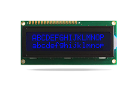 JXD1602A-S字符液晶 FSTN負(fù)顯 蘭字