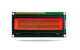 JXD1602A字符液晶 黃綠屏紅光