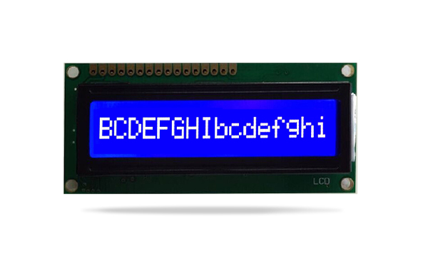 JXD1601A字符液晶 STN蘭屏白光
